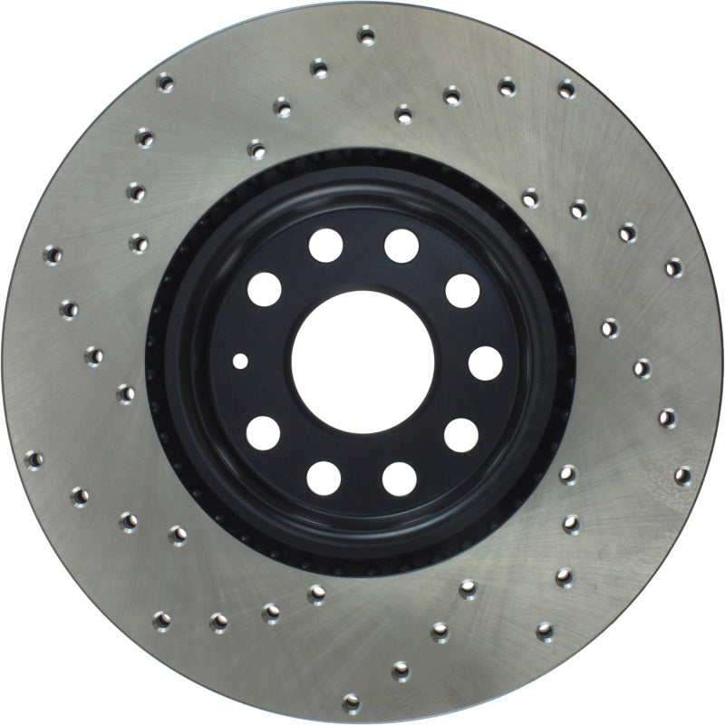 StopTech 06-13 Audi A3/08-09 TT / 06-09 VW GTI Mk V Cryo-Stop Left Front Drilled Rotor Stoptech