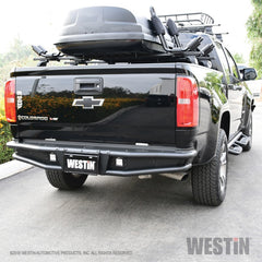 Westin 15-22 Chevrolet Colorado Outlaw Rear Bumper - Textured Black