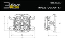 Load image into Gallery viewer, Diode Dynamics SS3 Pro Type AS Kit ABL - White SAE Fog