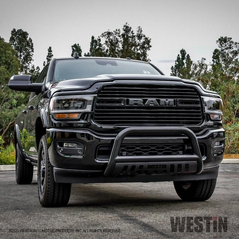 Westin 19-20 Ram 2500/3500 E-Series Bull Bar - Black - eliteracefab.com