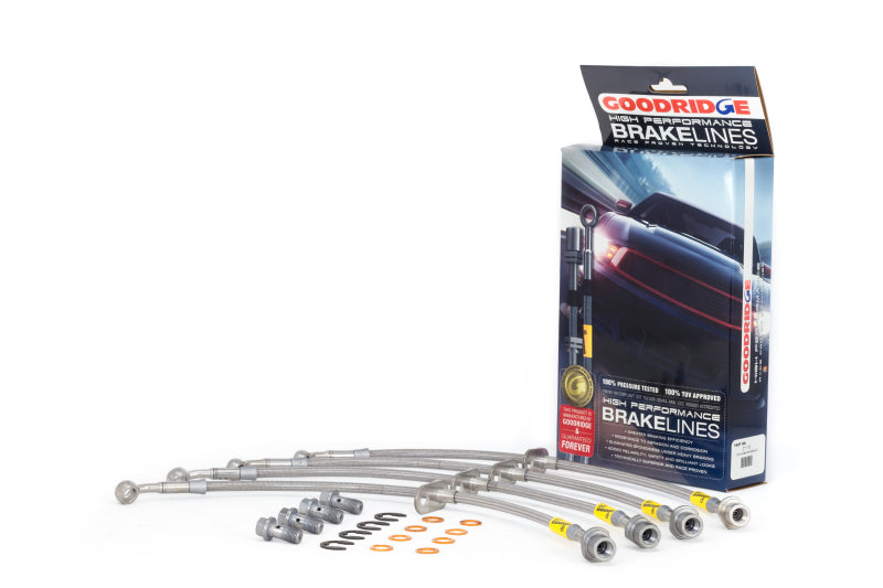 Goodridge 00-07 Toyota MR2 Spyder SS Brake Lines - eliteracefab.com