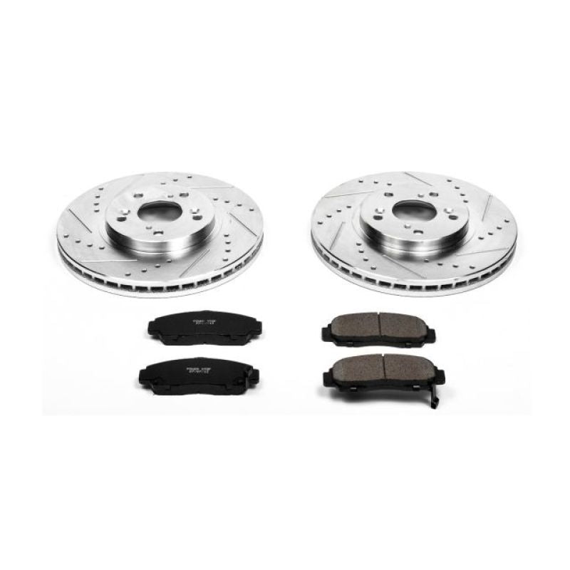 Power Stop 01-03 Acura CL Front Z23 Evolution Sport Brake Kit - eliteracefab.com