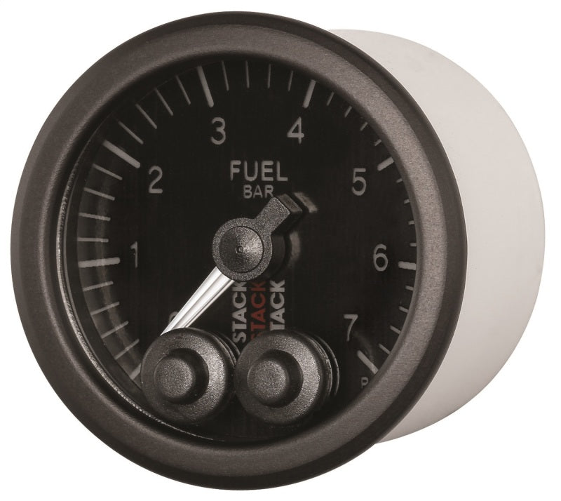 Autometer Stack 52mm 0-7 Bar M10 Male Pro-Control Fuel Pressure Gauge - Black ST3505