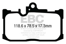 Load image into Gallery viewer, EBC 13+ Lexus GS350 3.5 F-Sport RWD Redstuff Front Brake Pads - eliteracefab.com