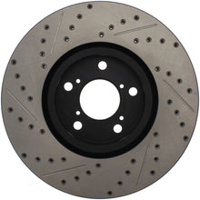 Load image into Gallery viewer, StopTech 07-08 Acura MDX SportStop Slotted &amp; Drilled Left Front Rotor - eliteracefab.com