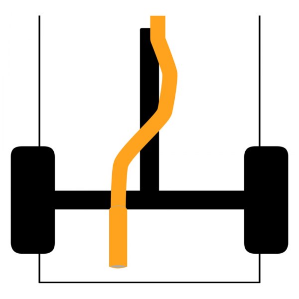 MagnaFlow 12-18 Jeep Wrangler 2.5in Overland Series Cat-Back Exhaust - eliteracefab.com