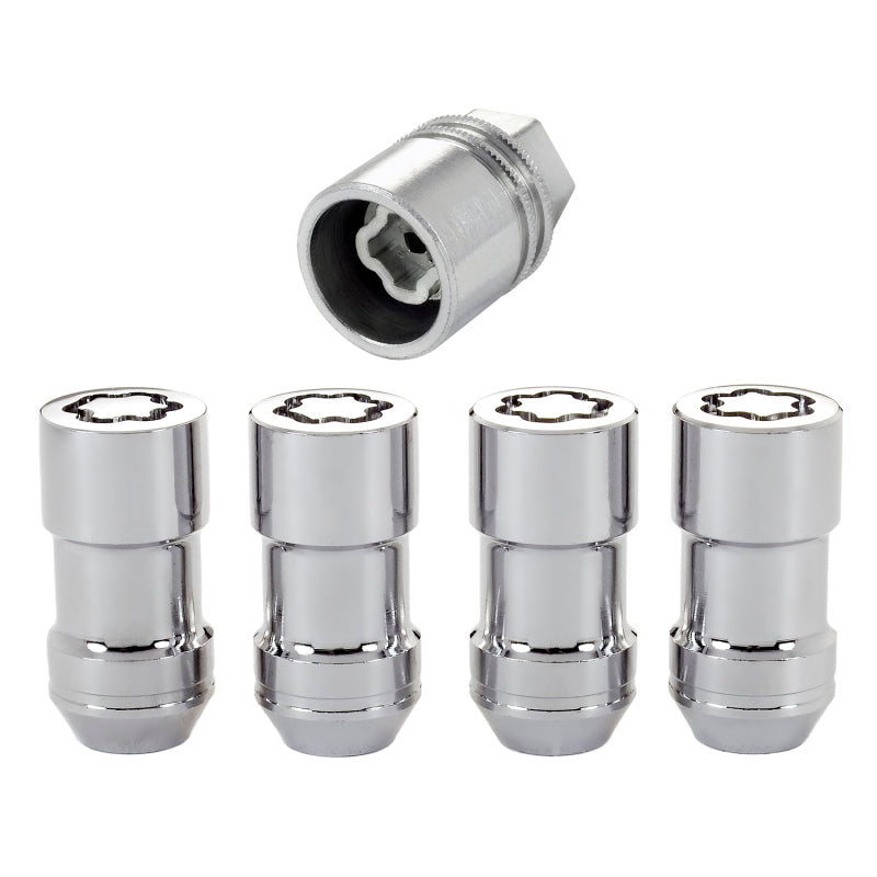 McGard Wheel Lock Nut Set - 4pk. (Cone Seat) 9/16-18 / 7/8 Hex / 1.765in. Length - Chrome - eliteracefab.com