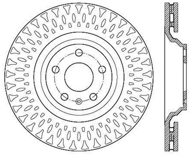 StopTech Slotted Sport Brake Rotor Stoptech