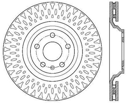 StopTech Slotted Sport Brake Rotor Stoptech