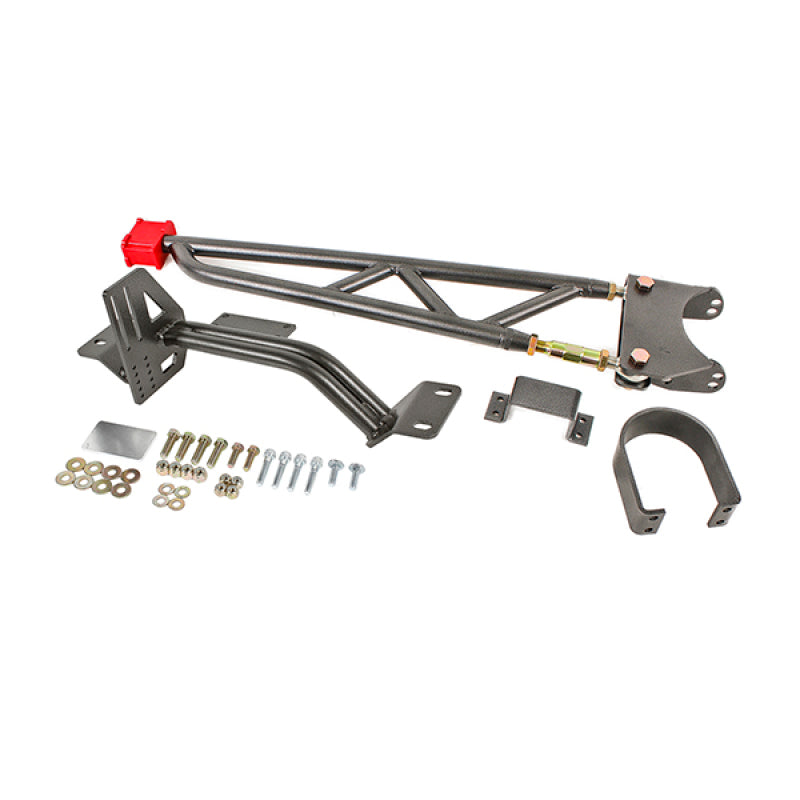 BMR 93-02 F-Body w/ DSL Torque Arm Tunnel Mount (For Long Tube Headers) - Black Hammertone - eliteracefab.com