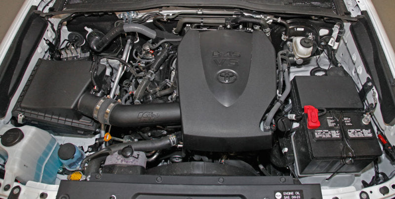 K&N 16-19 Toyota Tacoma V6-3.5L Performance Air Intake System - eliteracefab.com