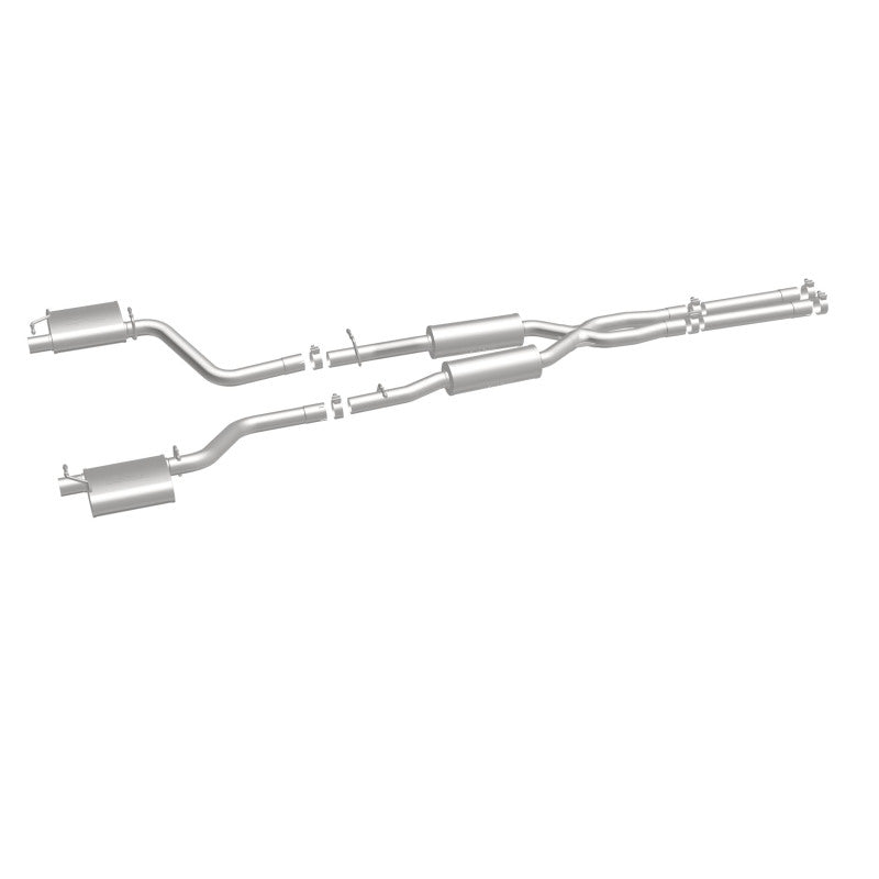MagnaFlow Cat-Back SS 2.5in Dual Split Rear Exit (OEM Tips) 15-16 Dodge/Chrysler Charger/300 5.7L V8 Magnaflow