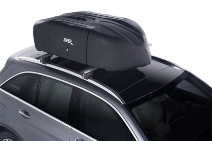 3D MAXpider 6102 Traveler Car Roof Box 161.5cm L x 78cm W x 42.2cm H - Black