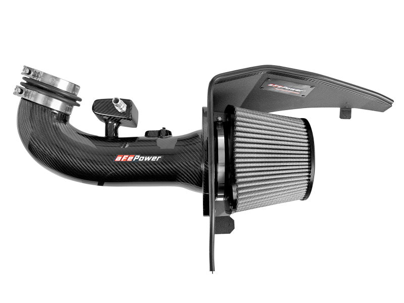 aFe Track Series Carbon Fiber Pro Dry S AIS - 16-19 Chevrolet Camaro SS V8-6.2L - eliteracefab.com