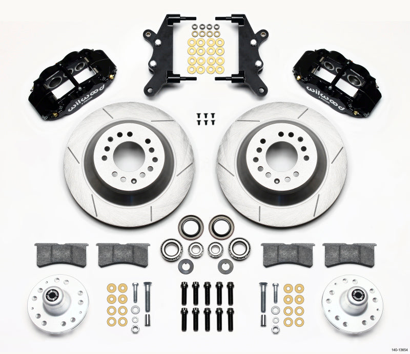 Wilwood Narrow Superlite 6R Front Hub & 1PC Rtr Kit 12.88in 60-68 Ford / Mercury Full Size / Galaxie Wilwood