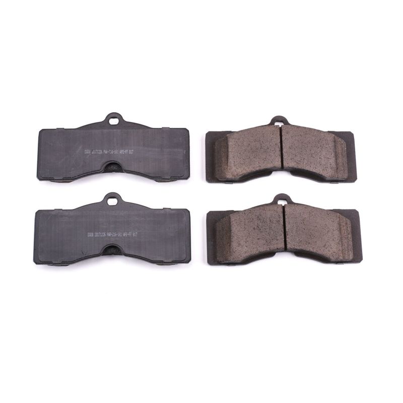 Power Stop 1969 Chevrolet Camaro Front or Rear Z16 Evolution Ceramic Brake Pads - eliteracefab.com