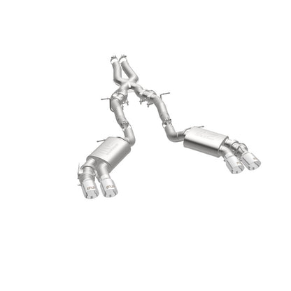 MagnaFlow 2016 Chevy Camaro 6.2L V8 Competition Cat Back w/ Quad Polished Tips Magnaflow