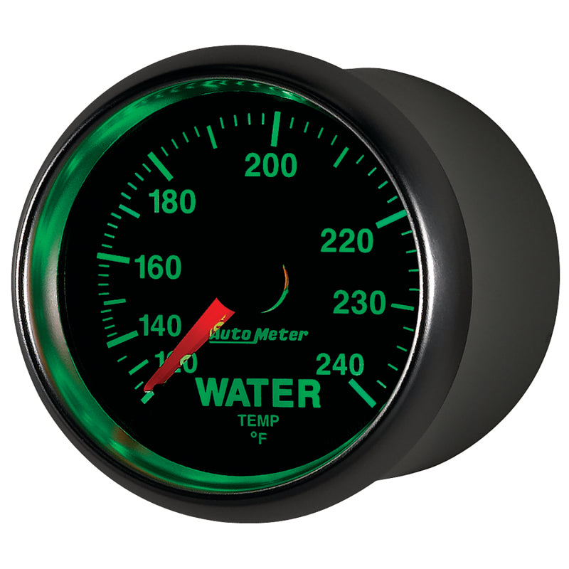 Autometer GS 52mm 120-240 Deg F Mechanical Water Temperature Gauge 3832