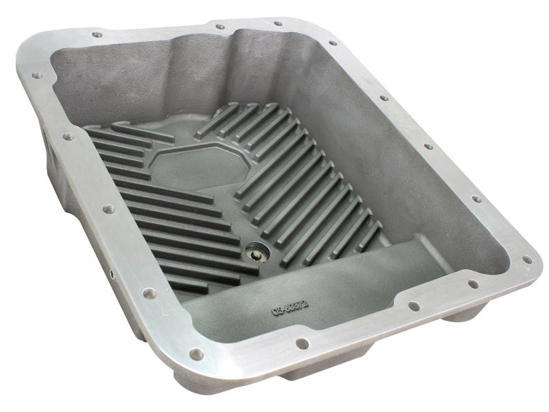 aFe POWER Street Series Transmission Pan Raw w/ Machined Fins 99-06 Chevy Avalanche/Silverado/Suburban/Tahoe/GMC Sierra/Yukon - 6-70240