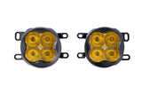 Diode Dynamics SS3 Type CGX LED Fog Light Kit Sport - Yellow SAE Fog