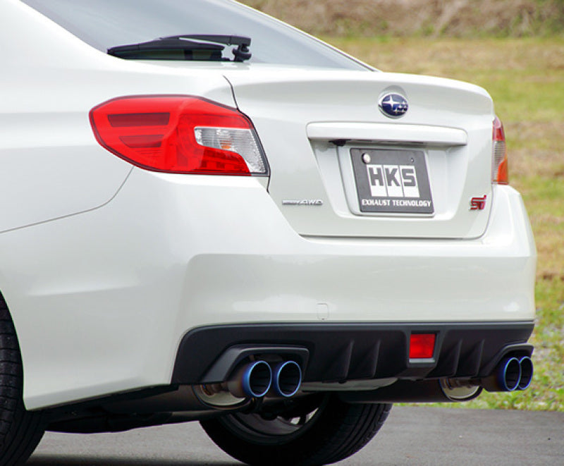 HKS SUPER TURBO MUFFLER Ti Subaru VAB WRX STI/VAG WRX S4 - eliteracefab.com