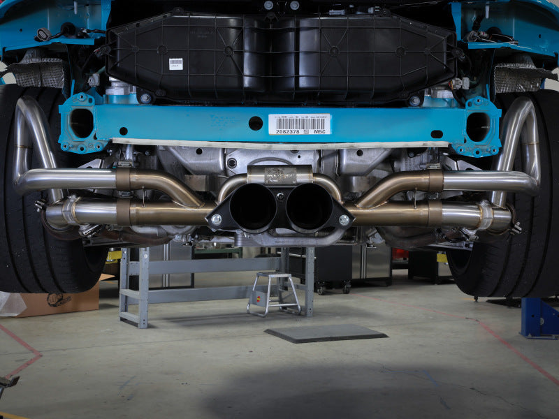afe 14-16 Porsche 911 GT3 991.1 H6 3.8L MACH Force-Xp 304 SS Cat-Back Exhaust System w/ Brushed Tips aFe
