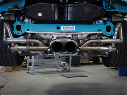 afe 14-16 Porsche 911 GT3 991.1 H6 3.8L MACH Force-Xp 304 SS Cat-Back Exhaust System w/ Brushed Tips aFe
