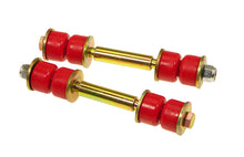 Load image into Gallery viewer, Prothane Universal End Link Set - 3 3/4in Mounting Length - Red