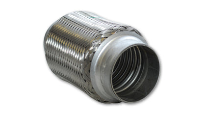 Vibrant SS Flex Coupling without Inner Liner 2.5in inlet/outlet x 6in long - eliteracefab.com