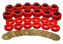 Load image into Gallery viewer, Energy Suspension Body Mount Set - Red - eliteracefab.com