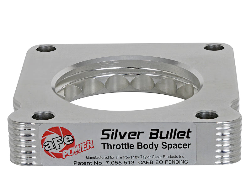 aFe 2001-2016 Nissan Patrol 4.8L w/ Manual Trans Silver Bullet Throttle Body Spacer - 46-36006