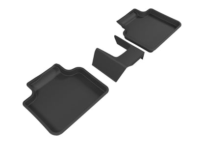 3D MAXpider L1BM07321509 2016-2020 BMW X1/X2 F48/F39 Kagu 2nd Row Floormats - Black