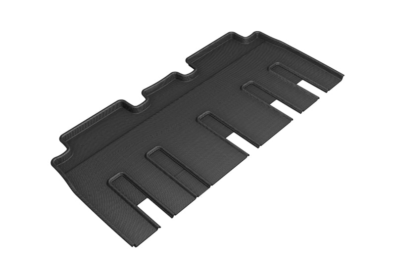 3D MAXpider 2017-2020 Tesla Model X Folding 7-Seats Kagu 2nd Row Floormats - Black - eliteracefab.com