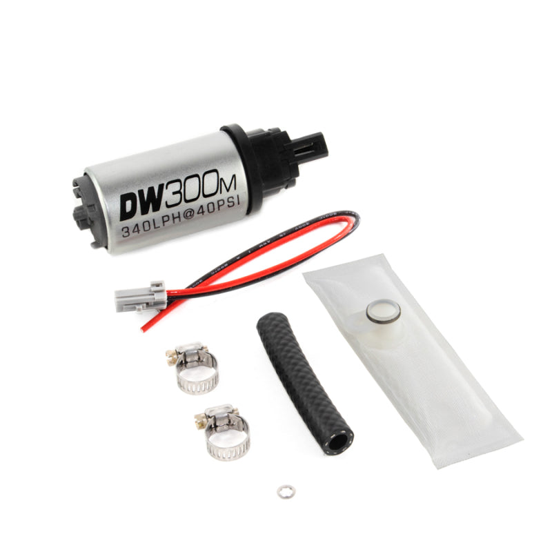 DeatschWerks 340 LPH Ford In-Tank Fuel Pump DW300M Series w/ 97-04 F-150/F-250 V6/V8 Install Kit - eliteracefab.com