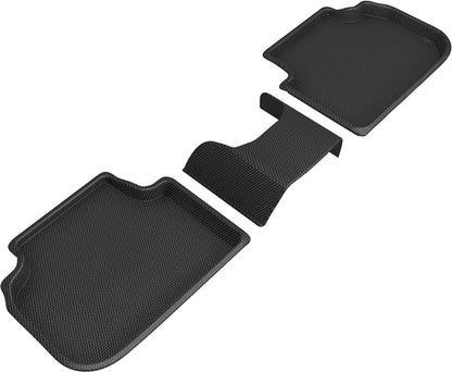 3D Maxpider L1BM11121509 20-22 BMW 2 Series Gran Coupe Kagu Second Row Floormat - Black