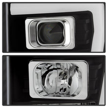 Load image into Gallery viewer, Spyder Ford F-250/F-350/F450 Super Duty 11-16 V2 Projector Headlights - Black (PRO-YD-FS11V2-LB-BK) - eliteracefab.com