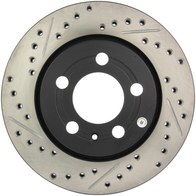 StopTech Slotted & Drilled Sport Brake Rotor - eliteracefab.com