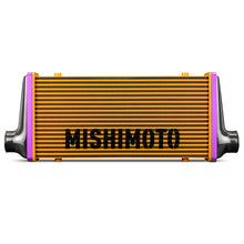 Load image into Gallery viewer, Mishimoto Universal Carbon Fiber Intercooler - Gloss Tanks - 525mm Gold Core - S-Flow - P V-Band