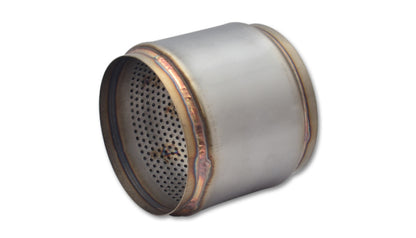 Vibrant SS Race Muffler 5in inlet/outlet x 5in long Vibrant