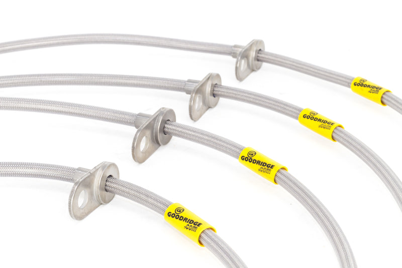 Goodridge 17-18 Honda Civic Si (Si Model Only) SS Brake Line Kit - eliteracefab.com