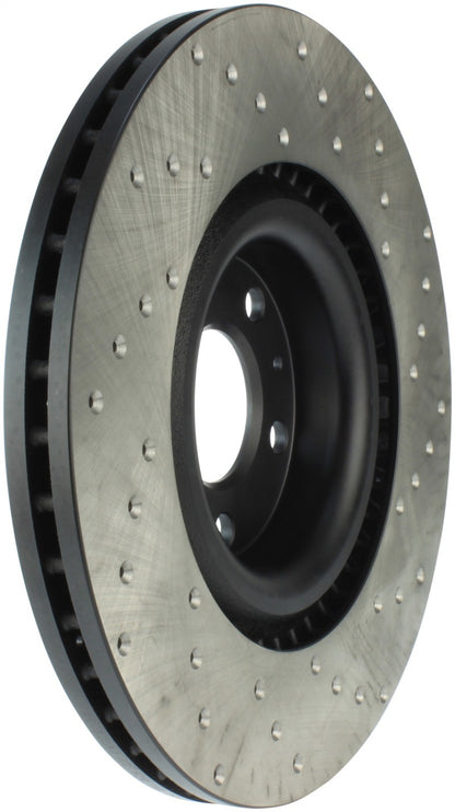 StopTech 04-09 Audi S4 Drilled Right Front Rotor Stoptech