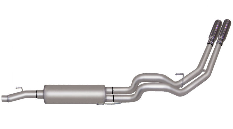 Gibson 11-13 Ford F-150 FX2 5.0L 3in/2.5in Cat-Back Dual Sport Exhaust - Stainless Gibson