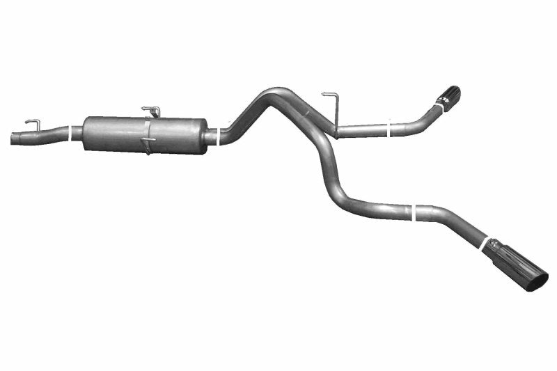 Gibson 02-05 Dodge Ram 1500 SLT 4.7L 2.25in Cat-Back Dual Extreme Exhaust - Aluminized Gibson