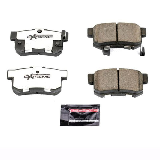 Power Stop 97-99 Acura CL Rear Z26 Extreme Street Brake Pads w/Hardware PowerStop