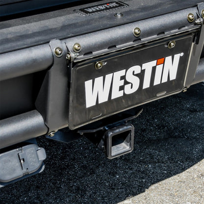 Westin 17-20 Ford F-150 Raptor Outlaw Rear Bumper - Tex. Blk Westin