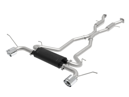 aFe Vulcan Series 2.5in 304SS Cat-Back Exhaust 11-19 Jeep Grand Cherokee (WK2) 5.7L w/ Polished Tips aFe