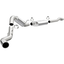 Load image into Gallery viewer, MagnaFlow 2014 Chevy/GMC Silverado/Sierra 1500 V8 6.2L SS Cat-Back Single P/S Rear Side Exit Exhaust - eliteracefab.com