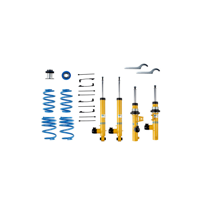 Bilstein B16 (DampTronic) 2015+ Volkswagen GTI/Golf R Front and Rear Suspension Kit - eliteracefab.com