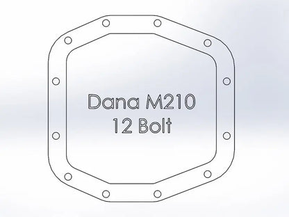 aFe Power Pro Series Front Differential Cover Black (Dana M210) 18-19 Jeep Wrangler JL 2.0L (t) - eliteracefab.com