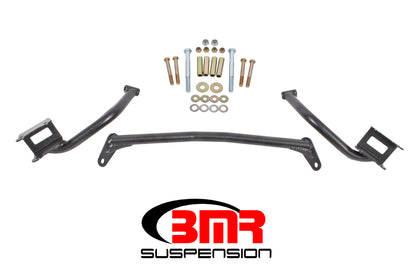 BMR TORQUE BOX REINFORCEMENT UPPER PLATE KIT BLACK (79-04 MUSTANG) - eliteracefab.com